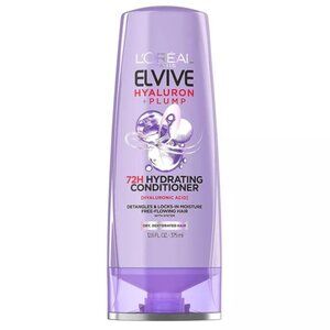 L'Oreal Paris ELVIVE HYALURON Hydrating 72H Conditioner Paraben-Free, 12.6 Oz